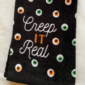 Halloween eyeballs kitchen towels